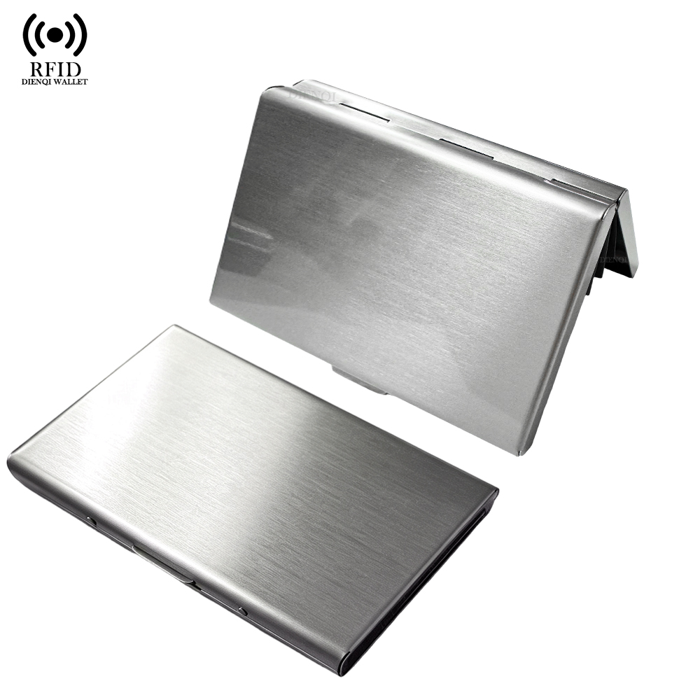 Passport Holder Rfid - RFID-Visitenkartenhalter Kartenetui Aluminium Metall Kreditkartenhalter Etui