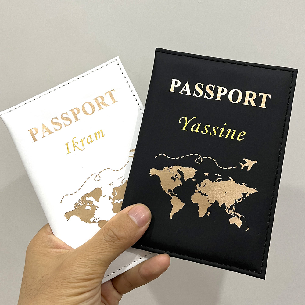 Travel Accessories Gifts For Men - Neue Nette Personalisierte Passport Abdeckung Flugzeug