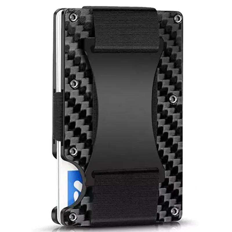Passport Holder Rfid - Rfid Visitenkarte Halter Carbon Faser Karte