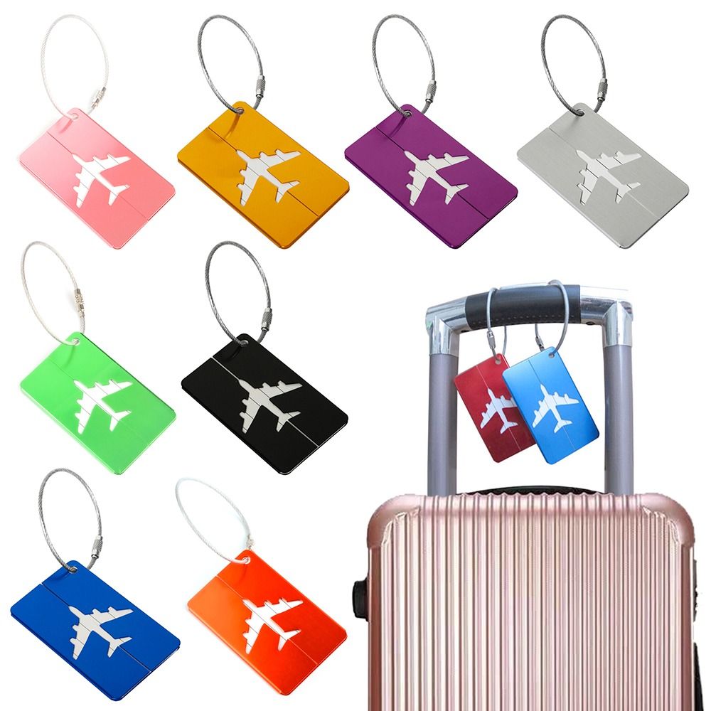 Travel Accessories In Bulk - Aluminium Reisegepäck anhänger wieder verwendbare Koffer