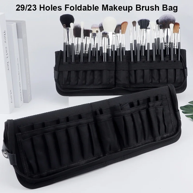 Travel Accessories Set - 29/23 löcher Faltbare Make-Up Pinsel Tasche
