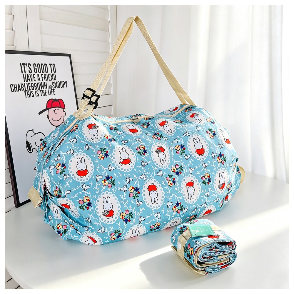 Travel Accessories In Japan - Niedliche, faltbare, umweltfreundliche Tasche mit Cartoon-Motiv,