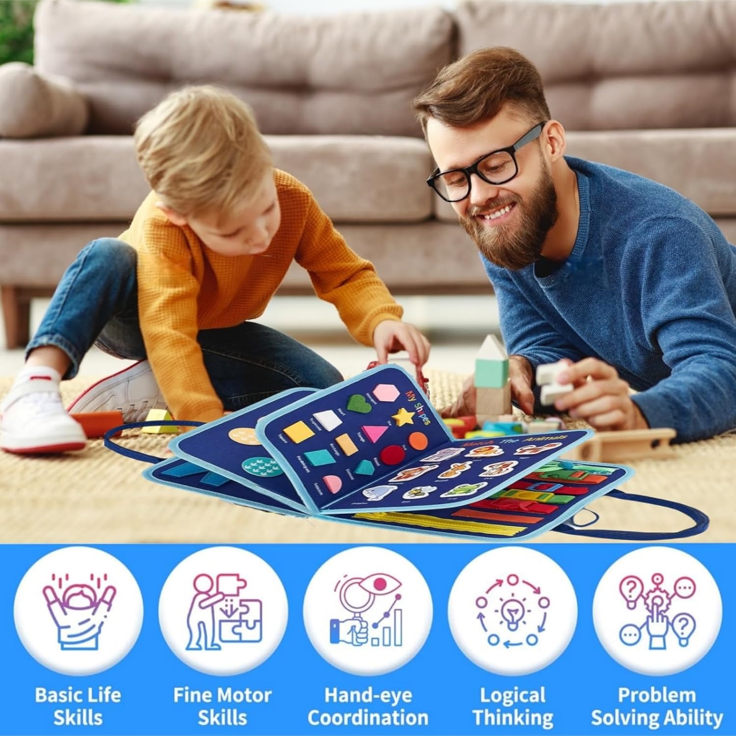 Beschäftigtes Brett für Kleink – Travel Accessories Toddler Bewertung und Preis