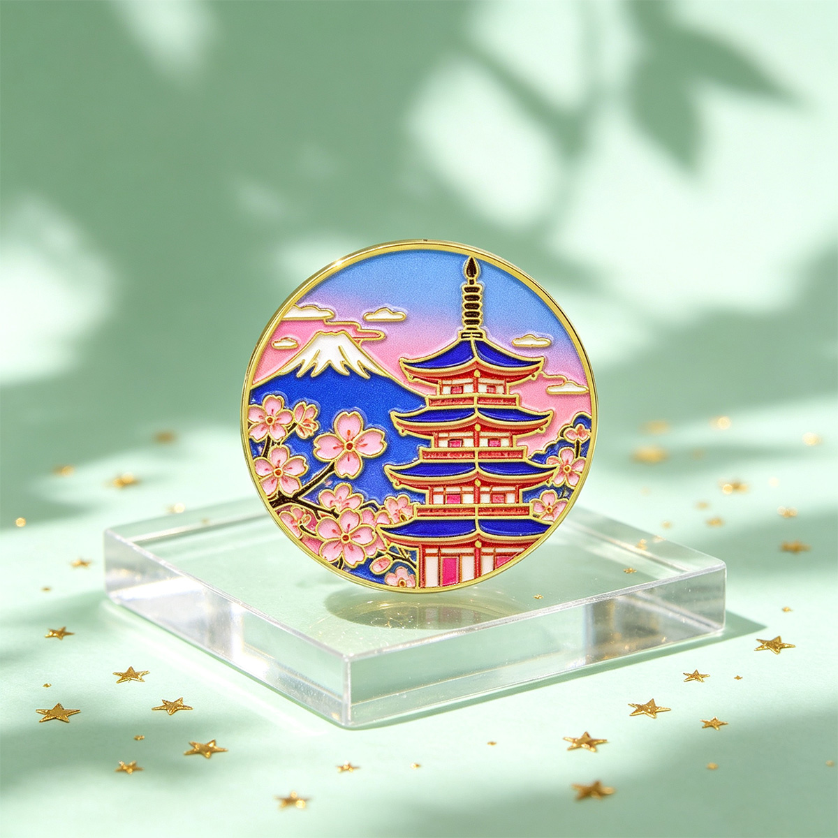 Japanische Kirschblüten-Emaill – Travel Accessories In Japan Bewertung und Preis