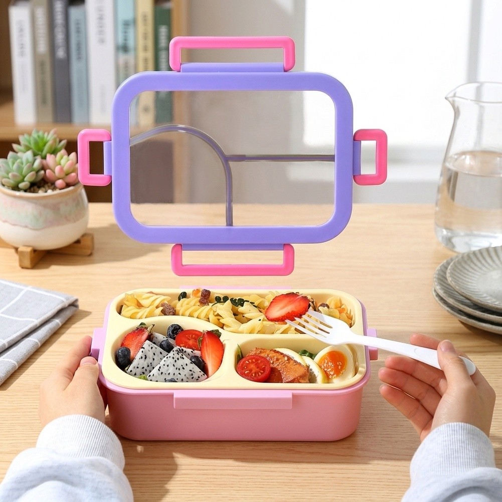 Edelstahl-Bento-Box mit 3 Fäch – Travel Accessories Set Bewertung und Preis