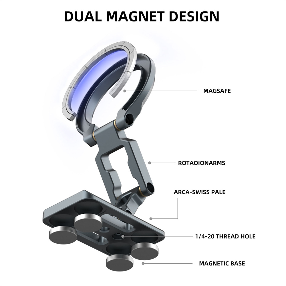 Dualer magnetischer Telefonhal – Phone Holder Airplane Bewertung und Preis