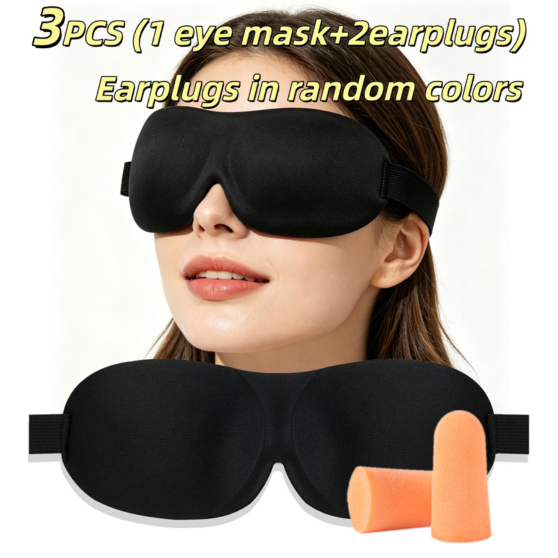 3-teiliges Schlafset – leichte – Earplug Set Foam Bewertung und Preis