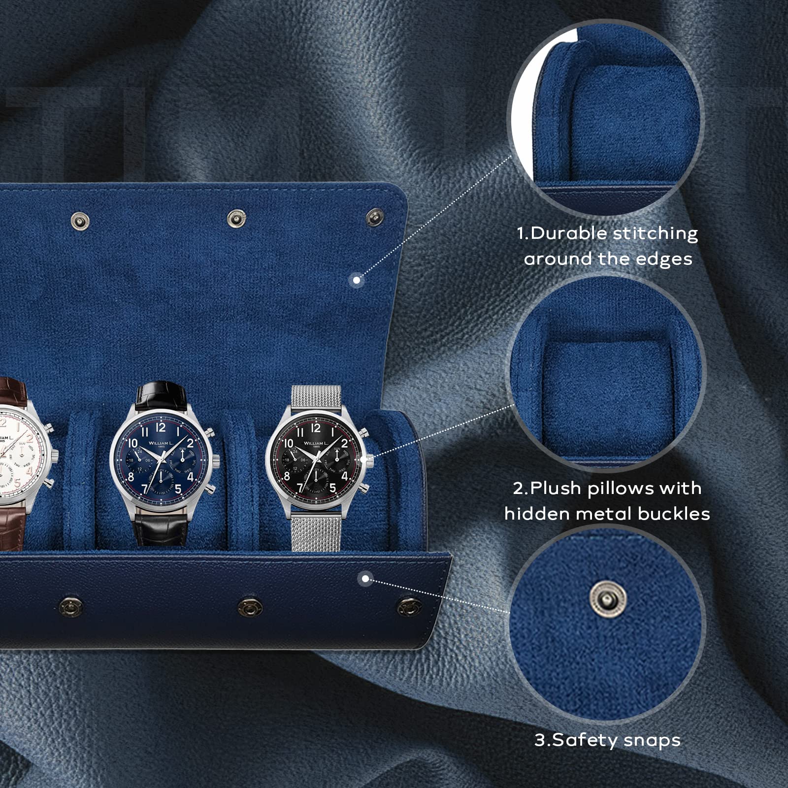 Uhren-Reiseetui - Uhrenrolle - – Travel Accessories Gifts For Men Bewertung und Preis