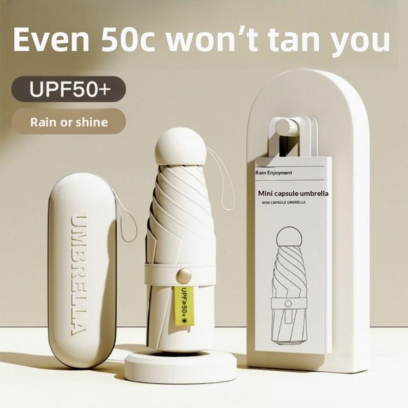 Reise-Kapselschirm UPF50 Plus  – Travel Umbrella Compact Bewertung und Preis