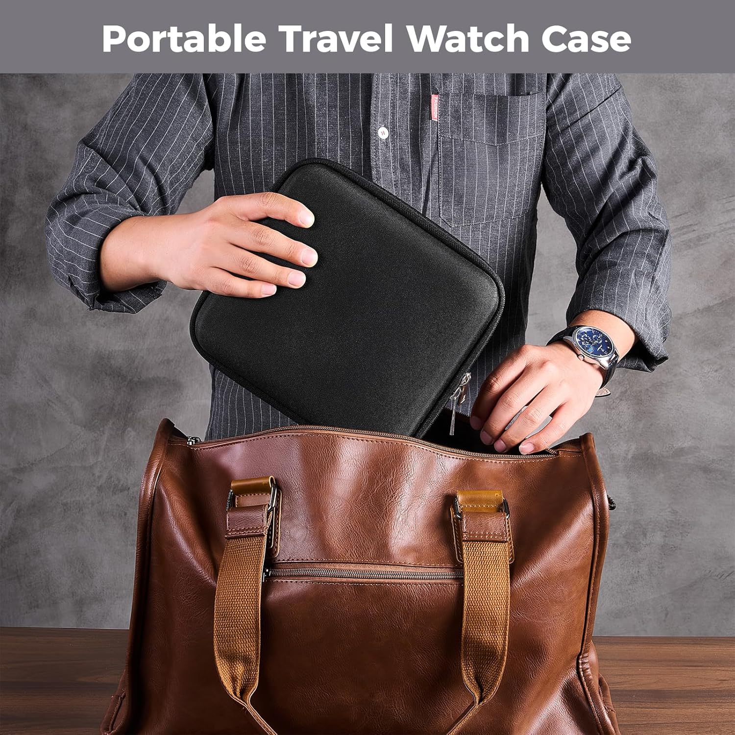 Reise-Uhren-Aufbewahrungsetui  – Travel Accessories Gifts For Men Bewertung und Preis