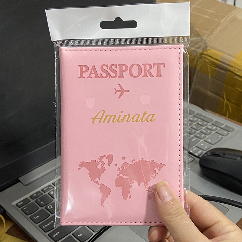Benutzerdefinierte Goldfarbe N – Passport Holder Rfid Bewertung und Preis