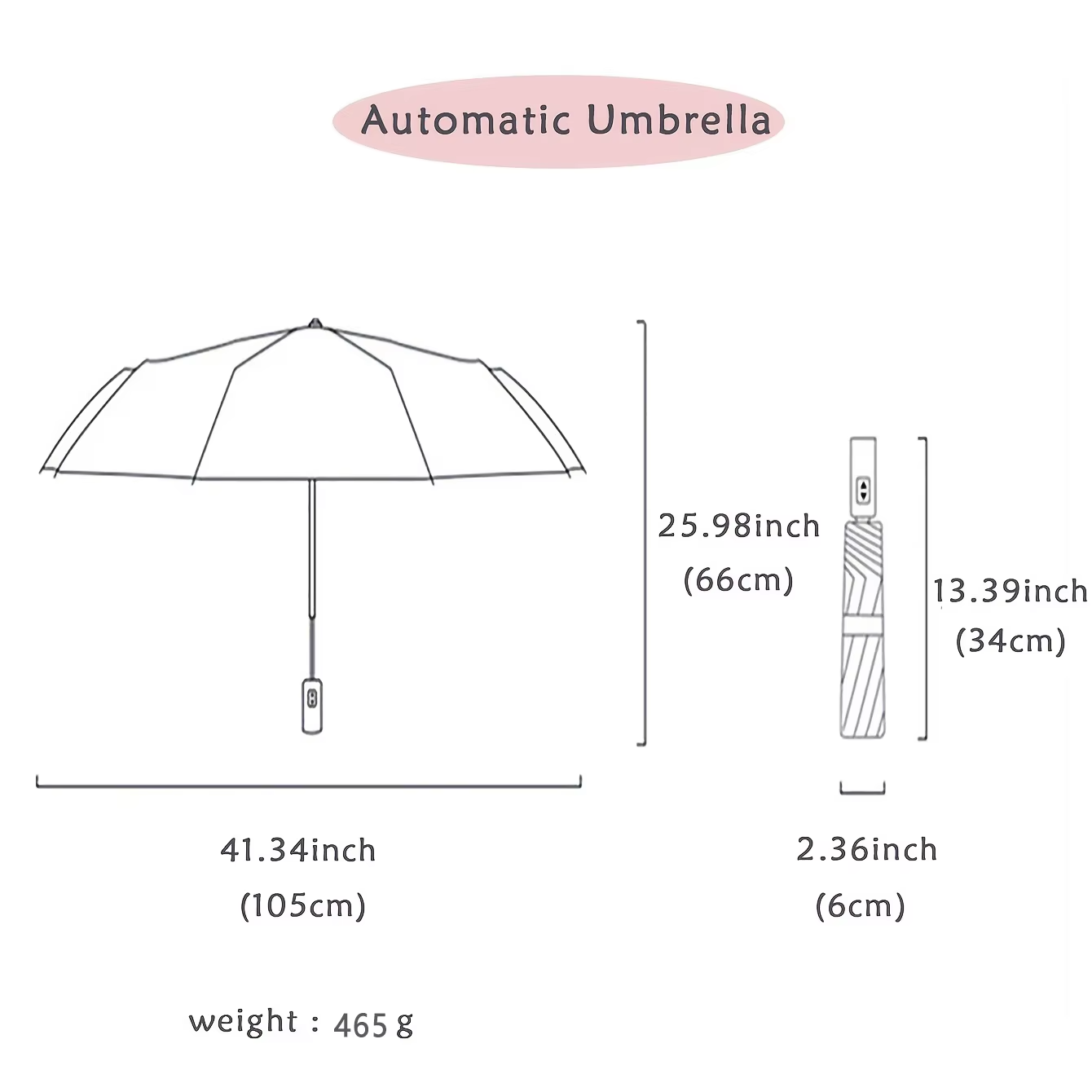 Reiseschirm, kompakt, zusammen – Travel Umbrella Compact Bewertung und Preis