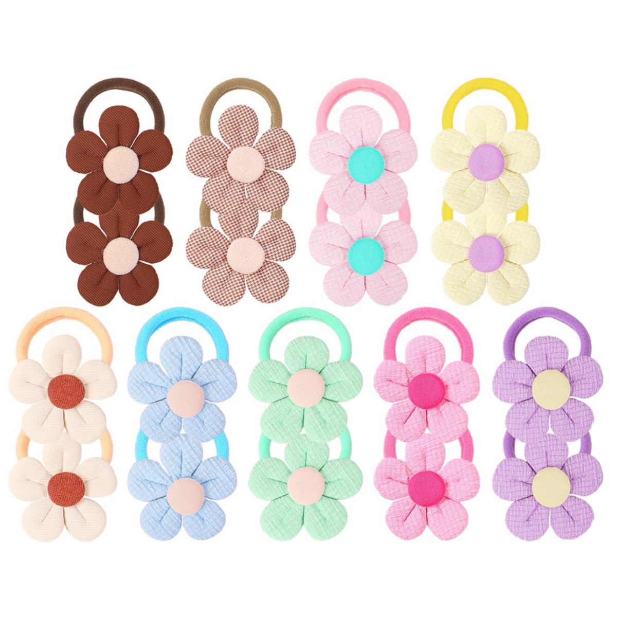 18 Stück Sonnenblumen-Haargumm – Travel Accessories For 4 Year Old Bewertung und Preis