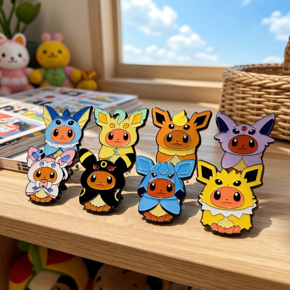 Kawaii Pokemon Anime Eevee Cos – Travel Accessories In Japan Bewertung und Preis