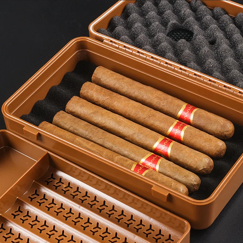 10 stücke ABS Humidor Zigarre  – Travel Accessories Gifts For Men Bewertung und Preis