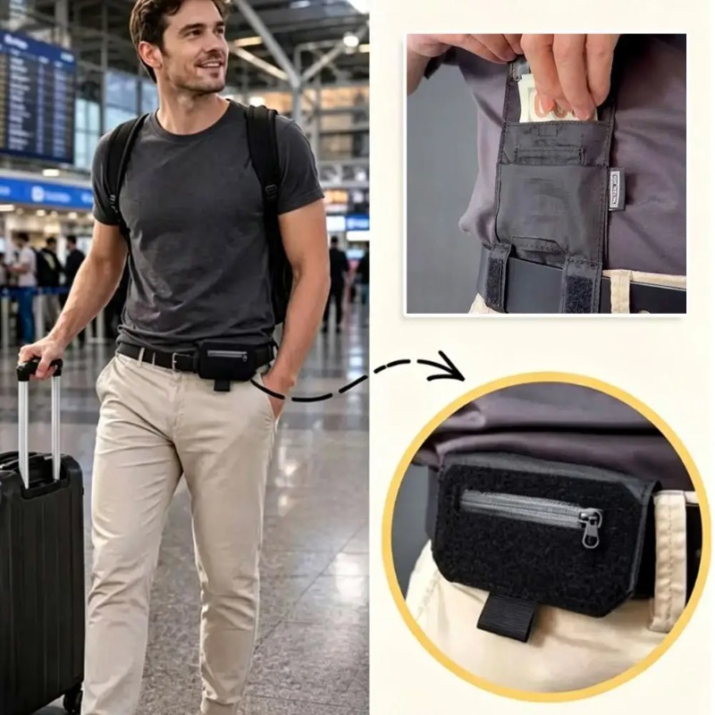 Tragbare Hüftgurt-Geldbörse, G – Passport Holder Rfid Bewertung und Preis